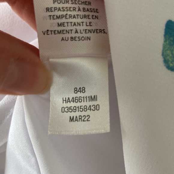 Halogen Floral Ruffle Tank Small - Picture 8 of 10